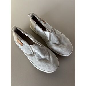 Kids Boys Girls Naturino Slip On Canvas Shoes Sneaker Size 29 / US 12 Beige